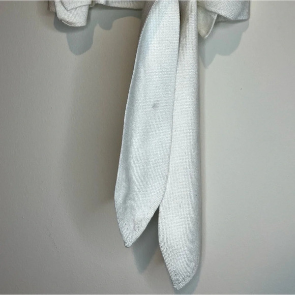 ANTHROPOLOGIE Harlow White Belted Knit Tank Top - Picture 10 of 10